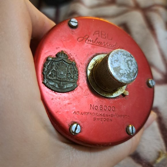 Ambassadeur Sweden Antique Original Fishing Reel - Picture 3 of 8